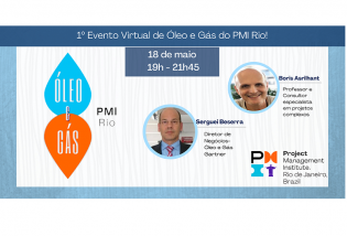 1º Evento Virtual de Óleo e Gás do PMI-Rio
