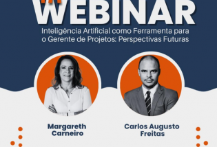 Webinar de Inteligência Artificial como Ferramenta para Gerentes de Projetos: Perspectivas Futuras