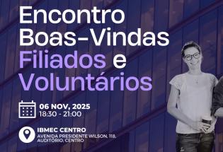 Encontro Boas-vindas Filiados e Voluntários