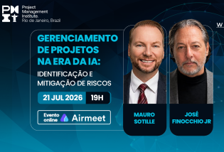 Webinar Gerenciamento de projetos na era da IA: Identificação e mitigação de riscos