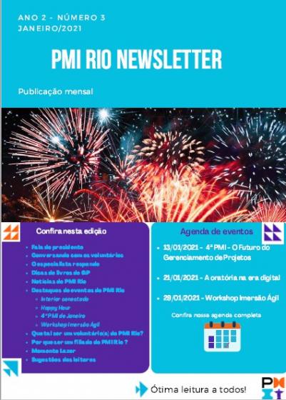 PMI RIO NEWSLETTER - Janeiro/2021
