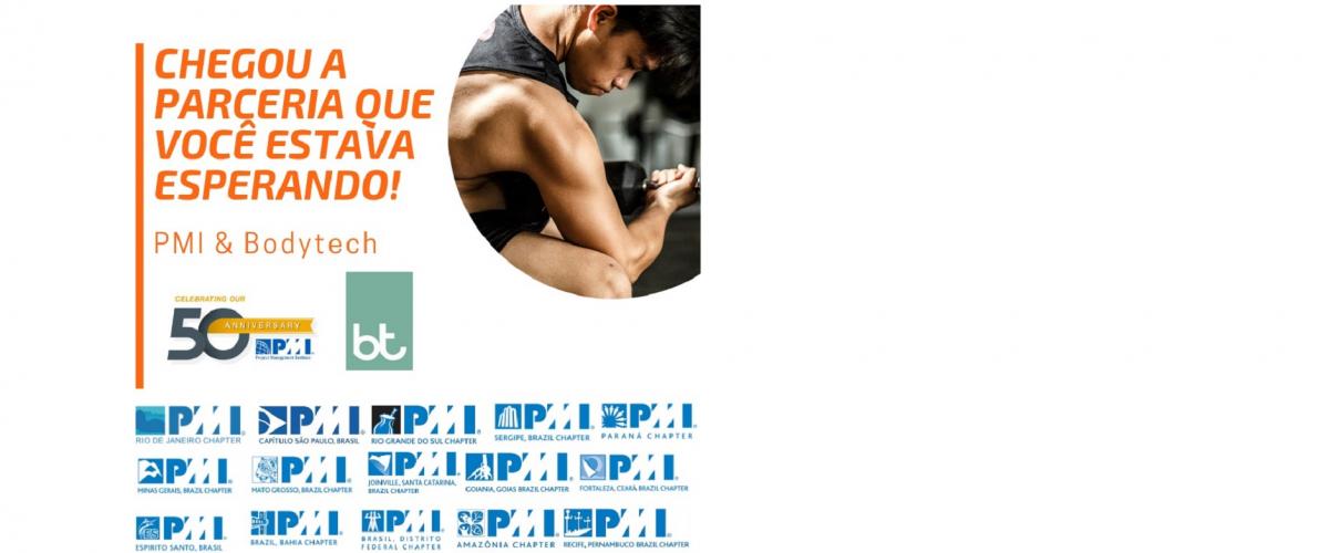 Chegou a parceria que você estava esperando! PMI & Bodytech