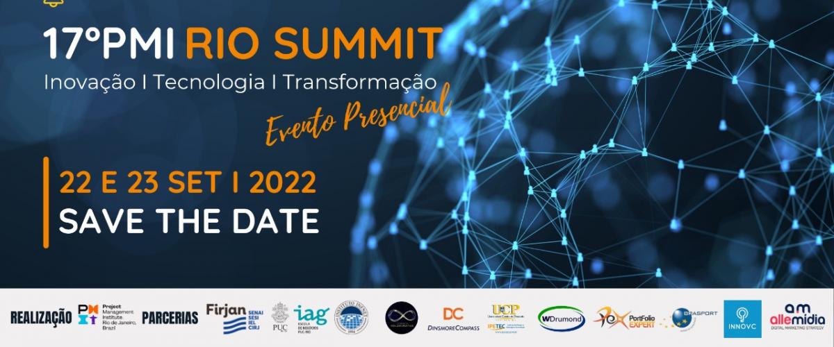 17° PMI Rio Summit: Inovação, Tecnologia e Transformação