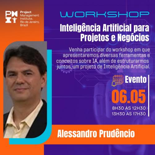 Workshop sobre Inteligência Artificial para projetos e negócios